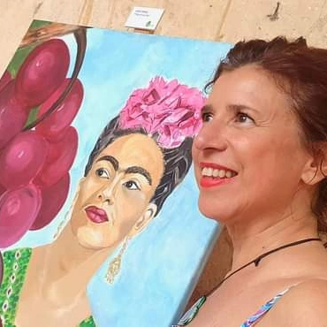 Mi obra Frida en la Viña